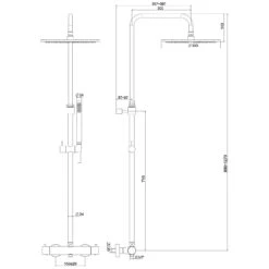 Kronenbach Lima 2.0 White Duschsystem Mit Thermostat, Brause Ø 30 Cm 2 Kronenbach Lima 2.0 White Duschsystem Mit Thermostat, Brause Ø 30 Cm -Kronenbach kronenbach badarmaturen lima 2 dusche duschsystem 6923852