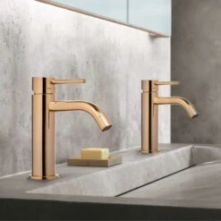 Kronenbach Lima 2.0 Rose Gold Waschtisch-Einhebelmischer Ohne Ablaufgarnitur -Kronenbach kronenbach badarmaturen lima 2 rose gold 5981854