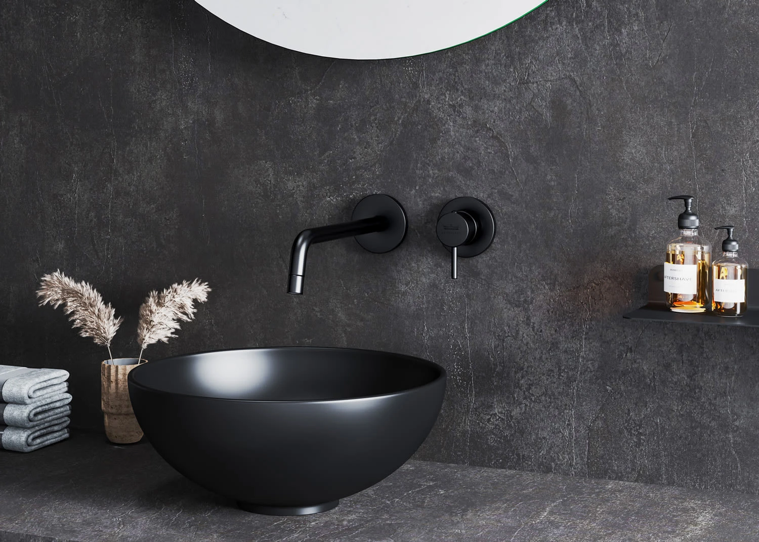 Kronenbach Lima 2.0 Black Waschtisch-Wandarmatur 17,5 cm inkl. Grundkörper Kronenbach Lima 2.0 Black Waschtisch-Wandarmatur 17,5 Cm Inkl. Grundkörper -Kronenbach kronenbach badarmaturen lima 2 waschtisch black 12488137