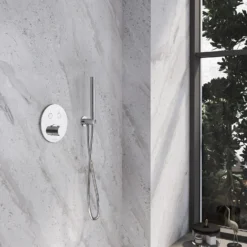 Kronenbach Smart Push Unterputz-Mischer Für 2 Verbraucher, Runde Ausführung