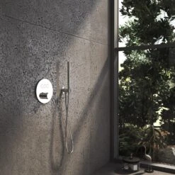 Kronenbach Smart Push Thermostat Unterputz Für 3 Verbraucher, Runde Ausführung