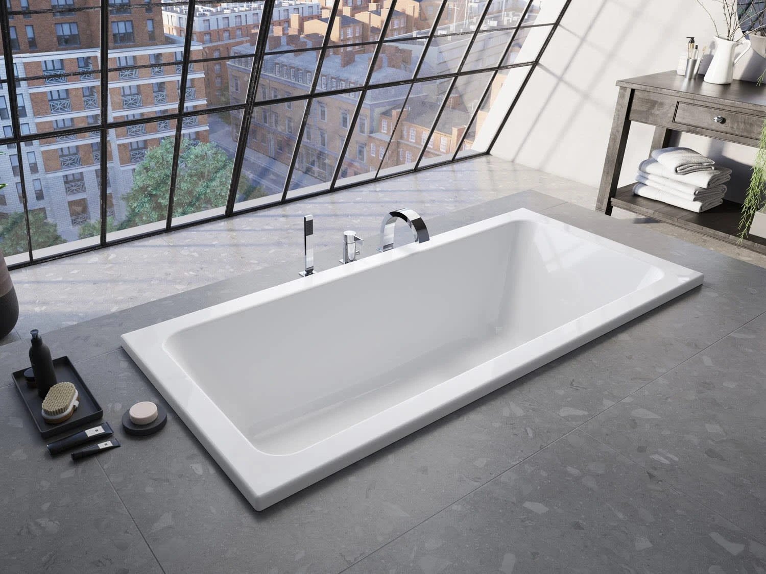 Kronenbach Cube Duo-Badewanne 180 x 80 cm Kronenbach Cube Duo-Badewanne 180 X 80 Cm -Kronenbach kronenbach badewannen cube duo 180 x 4181960