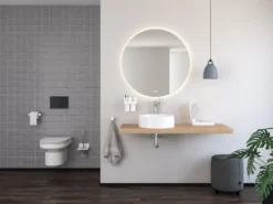 Kronenbach Stone Aufsatzwaschtisch Ø 40 Cm -Kronenbach kronenbach badkeramik aufsatzwaschtische stone dm 40 7969789