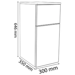 Kronenbach Cube Highboard 30 X 64,6 Cm, 1 Auszug, 1 Tür, Anschlag Rechts, Mit TIP-ON 3 Kronenbach Cube Highboard 30 X 64,6 Cm, 1 Auszug, 1 Tür, Anschlag Rechts, Mit TIP-ON -Kronenbach kronenbach badmoebel cube hochschraenke highboard 30 4024439