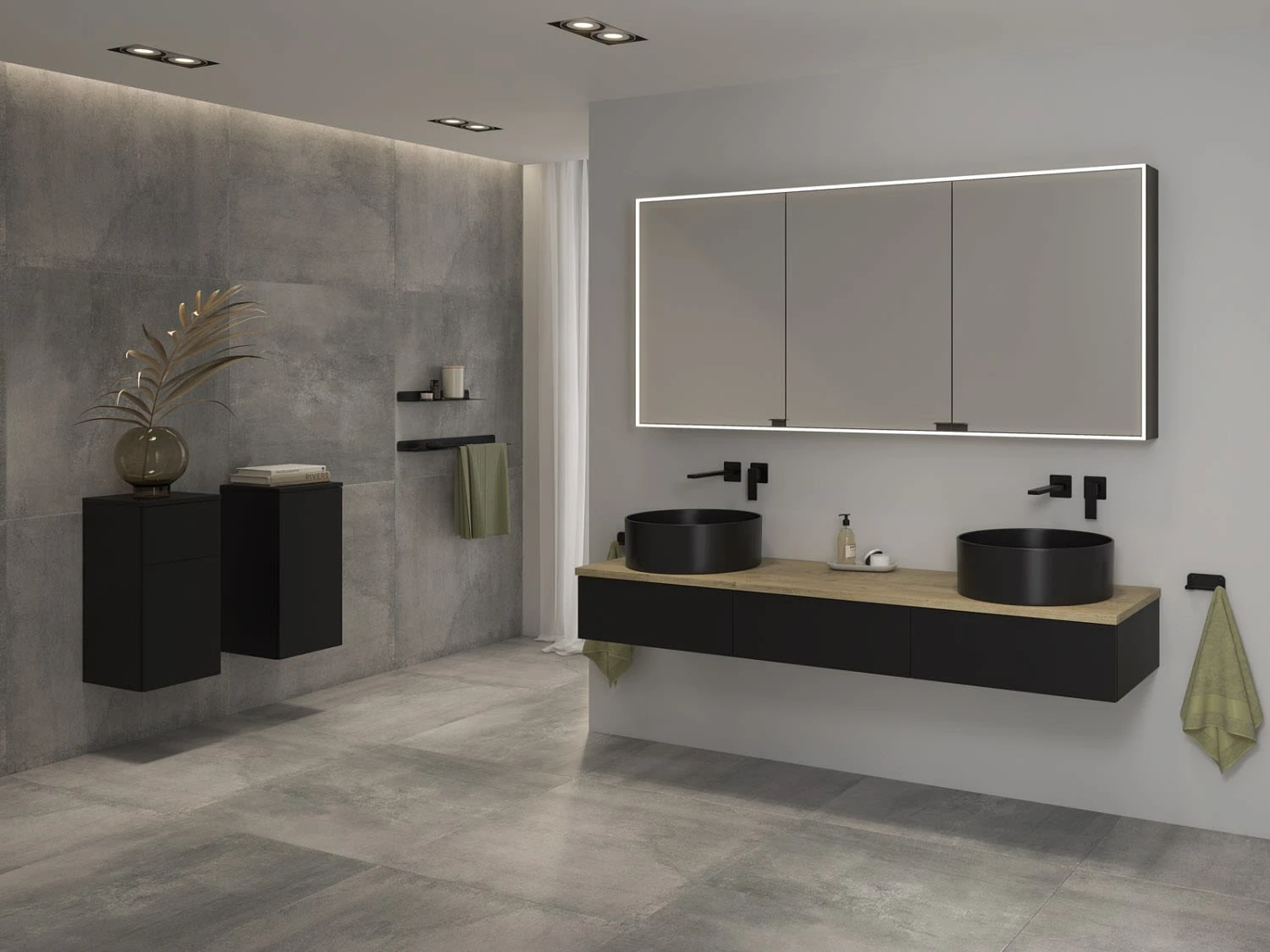 Kronenbach Cube Highboard 30 x 64,6 cm, 1 Tür, Anschlag rechts, mit TIP-ON Kronenbach Cube Highboard 30 X 64,6 Cm, 1 Tür, Anschlag Rechts, Mit TIP-ON -Kronenbach kronenbach badmoebel cube hochschraenke highboard 30 4823711