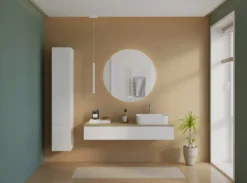 Kronenbach Cube Waschtischkonsole 141 Cm Mit 2 Auszügen Und TIP-ON -Kronenbach kronenbach badmoebel cube waschtischkonsolen 140 cm 10060466