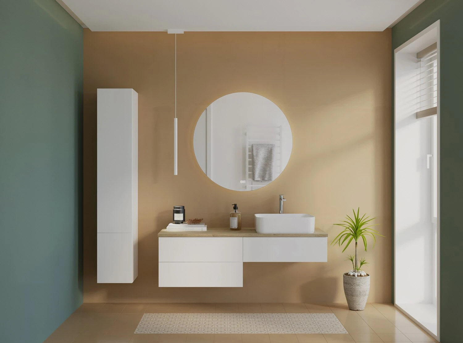 Kronenbach Cube Waschtischkonsole 141 cm mit 3 Auszügen und TIP-ON Kronenbach Cube Waschtischkonsole 141 Cm Mit 3 Auszügen Und TIP-ON -Kronenbach kronenbach badmoebel cube waschtischkonsolen 140 cm 10060553