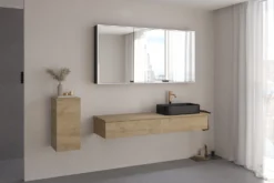 Kronenbach Cube Waschtischkonsole 161 Cm Mit 2 Auszügen Und TIP-ON -Kronenbach kronenbach badmoebel cube waschtischkonsolen 160 cm 8729894