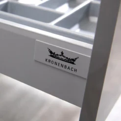 Kronenbach Cube Waschtischkonsole 201 Cm Für 2 Waschtische Mit 6 Auszügen Und TIP-ON -Kronenbach kronenbach badmoebel cube waschtischkonsolen 200 cm 8176015