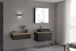 Kronenbach Cube Waschtischkonsole 81 Cm Mit 2 Auszügen Und TIP-ON