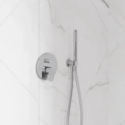 Kronenbach SUPRA Handbrausegarnitur Rund -Kronenbach kronenbach brauseprogramm brausesets supra handbrausegarnitur rund 11029408