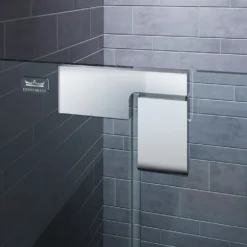 Kronenbach Cube Drehtür Bis 140 Cm Mit Seitenteil Und Seitenwand, Mit Beschichtung -Kronenbach kronenbach duschabtrennungen cube drehtueren mit seitenwand 10065095