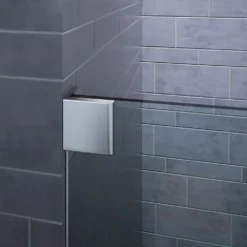 Kronenbach Cube Drehtür An Seitenteil Bis 100 Cm Mit Badewannenseitenwand, Mit Beschichtung