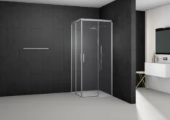 Kronenbach Slide Eckdusche Schiebetür 2-teilig, 90 X 200 Cm, Schenkel Rechts -Kronenbach kronenbach duschabtrennungen slide eckduschen schenkel rechts 6021772