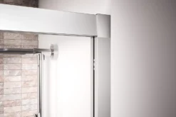 Kronenbach Slide Schiebetür 2-teilig Für Nische, 120 X 200 Cm, Anschlag Links