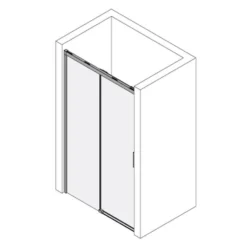 Kronenbach Slide Schiebetür 2-teilig Für Nische, 120 X 200 Cm, Anschlag Links 3 Kronenbach Slide Schiebetür 2-teilig Für Nische, 120 X 200 Cm, Anschlag Links -Kronenbach kronenbach duschabtrennungen slide schiebetuer dsn2 nische 6023581