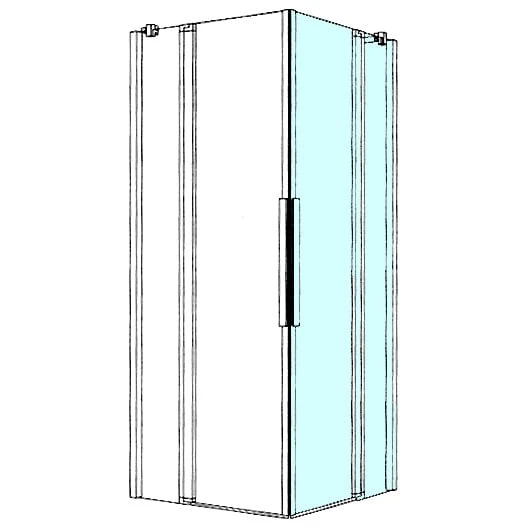 Kronenbach Tube Eckdusche Pendeltür 2-teilig, 90 x 200 cm, Schenkel rechts Kronenbach Tube Eckdusche Pendeltür 2-teilig, 90 X 200 Cm, Schenkel Rechts -Kronenbach kronenbach duschabtrennungen tube eckduschen pendeltuer epfs 4027538