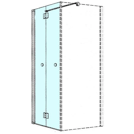 Kronenbach Tube Falttür für Trennwand, 75 x 200 cm, Anschlag links Kronenbach Tube Falttür Für Trennwand, 75 X 200 Cm, Anschlag Links -Kronenbach kronenbach duschabtrennungen tube faltdusche tfta trennwand 4010999