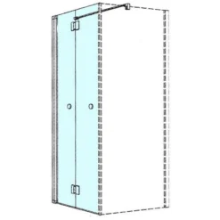 Kronenbach Tube Falttür Für Trennwand, 80 X 200 Cm, Anschlag Links 2 Kronenbach Tube Falttür Für Trennwand, 80 X 200 Cm, Anschlag Links -Kronenbach kronenbach duschabtrennungen tube faltdusche tfta trennwand 4011023