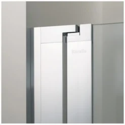 Kronenbach Tube Falttür Für Trennwand, Sondermaß Bis 125 Cm, Anschlag Links