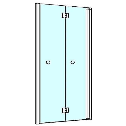 Kronenbach Tube Falttür für Nische, 80 x 200 cm, Anschlag rechts Kronenbach Tube Falttür Für Nische, 80 X 200 Cm, Anschlag Rechts -Kronenbach kronenbach duschabtrennungen tube falttueren ntfa nische 4010933