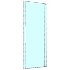 Kronenbach Tube Pendeltür Für Nische, 100 X 200 Cm, Anschlag Rechts -Kronenbach kronenbach duschabtrennungen tube pendeltuer np2w npwa 4008543