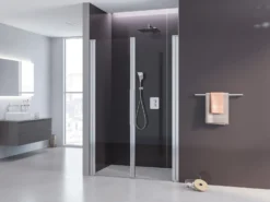 Kronenbach Tube Pendeltür Für Nische, 90 X 200 Cm -Kronenbach kronenbach duschabtrennungen tube pendeltuer np2w npwa 4033811