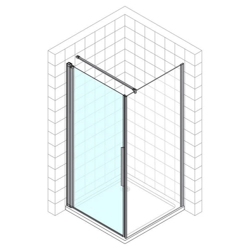 Kronenbach Tube Pendeltür für Trennwand, 100 x 200 cm, Anschlag links Kronenbach Tube Pendeltür Für Trennwand, 100 X 200 Cm, Anschlag Links -Kronenbach kronenbach duschabtrennungen tube pendeltuer tpwa und 4008379