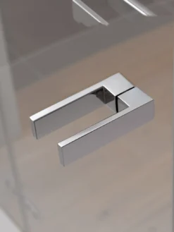 Kronenbach Turn Eckdusche Pendeltür 2-teilig, 100 X 200 Cm, Schenkel Links -Kronenbach kronenbach duschabtrennungen turn eckduschen pendeltuer schenkel 6019120