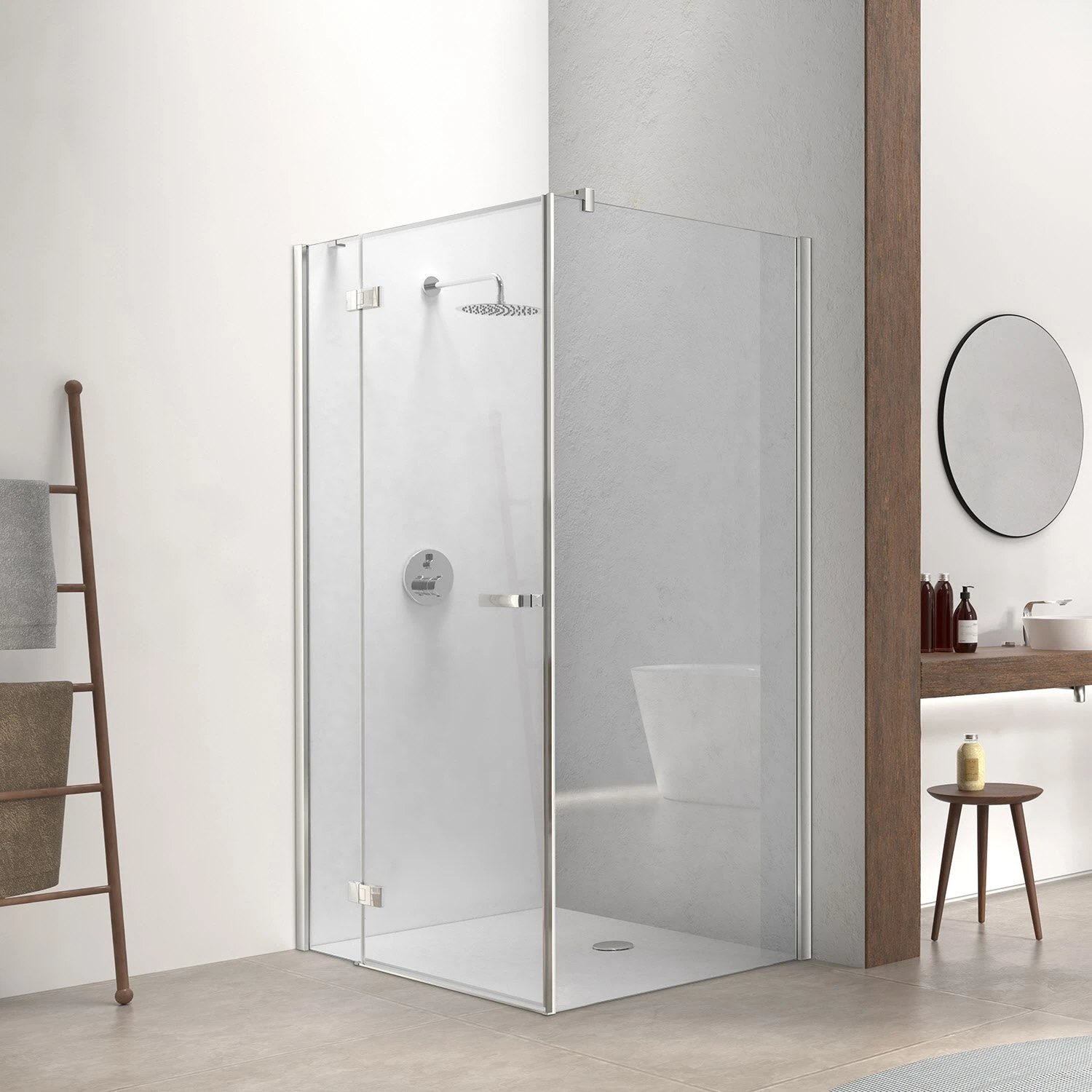 Kronenbach Turn Pendeltür für Trennwand, 80 x 200 cm, Anschlag links Kronenbach Turn Pendeltür Für Trennwand, 80 X 200 Cm, Anschlag Links -Kronenbach kronenbach duschabtrennungen turn pendeltuer tpfa trennwand 6018667