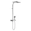 Kronenbach Duschsystem Aufputz Mit Smart Push Thermostat Und Glasablage