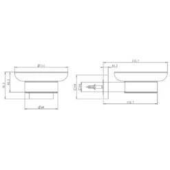 Kronenbach Quara Seifenhalter