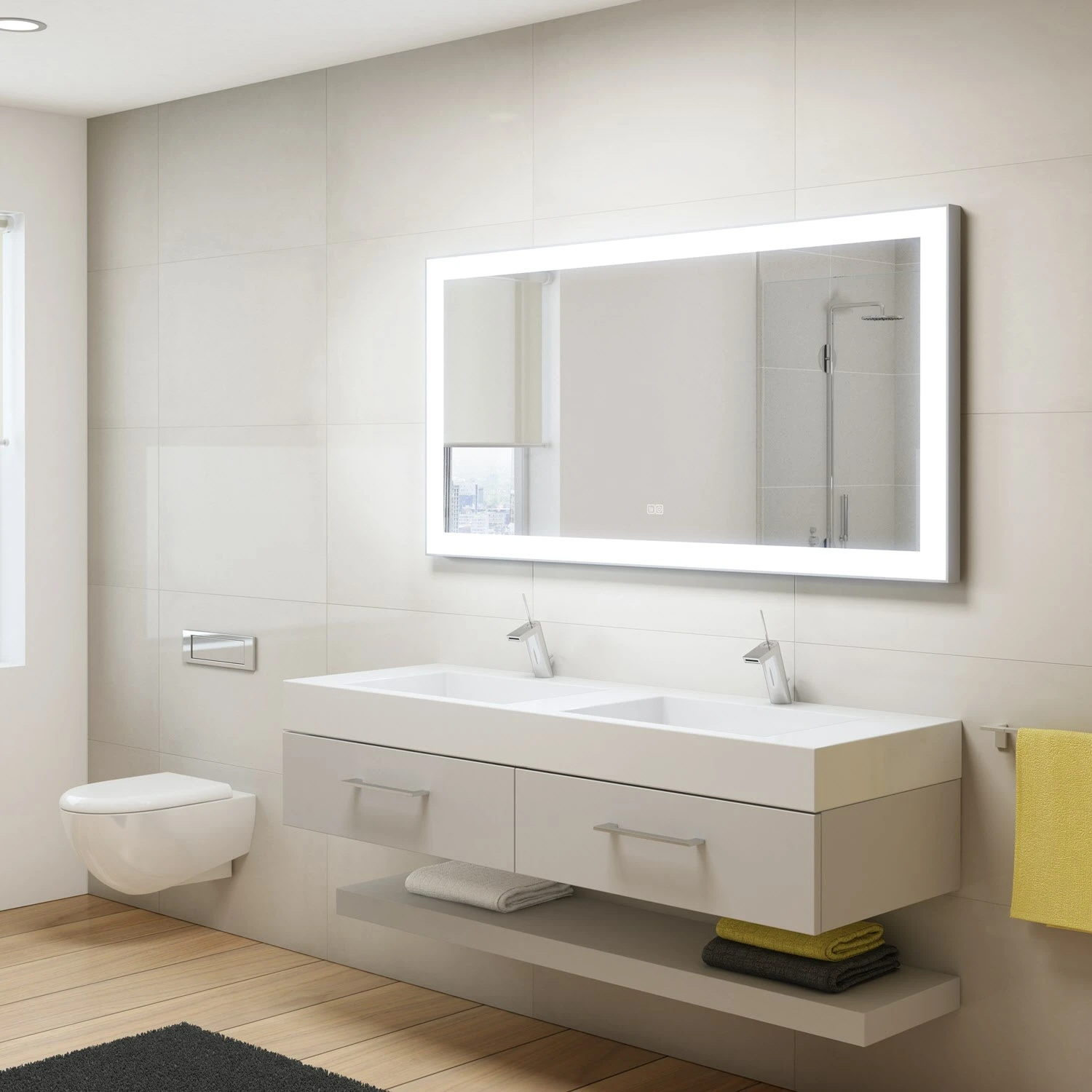 Kronenbach Day Lichtspiegel 80 x 60 cm mit LED-Beleuchtung Kronenbach Day Lichtspiegel 80 X 60 Cm Mit LED-Beleuchtung -Kronenbach kronenbach lichtspiegel day 60 x 80 4290274