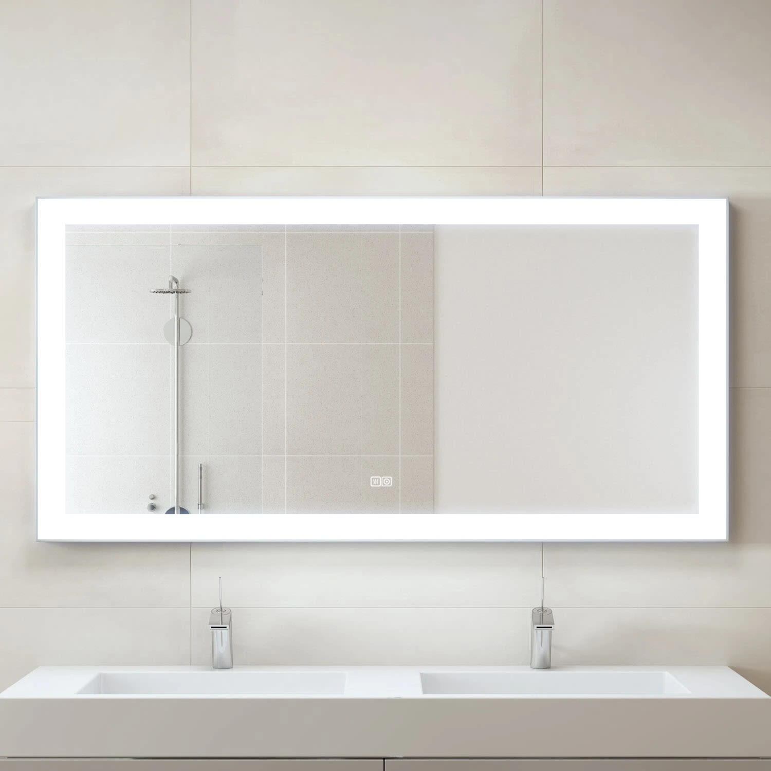 Kronenbach Day Lichtspiegel 160 x 80 cm mit LED-Beleuchtung Kronenbach Day Lichtspiegel 160 X 80 Cm Mit LED-Beleuchtung -Kronenbach kronenbach lichtspiegel day 80 x 160 4290181