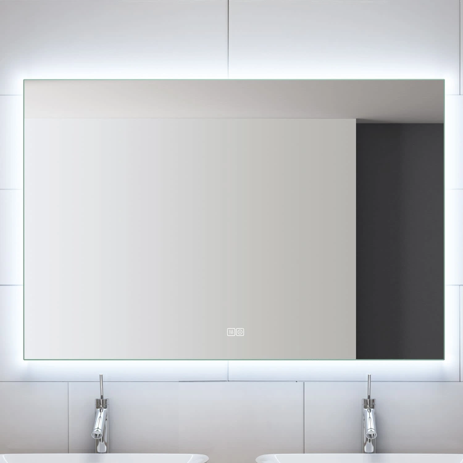 Kronenbach Night Lichtspiegel 140 x 80 cm mit LED-Beleuchtung Kronenbach Night Lichtspiegel 140 X 80 Cm Mit LED-Beleuchtung -Kronenbach kronenbach lichtspiegel night 80 x 140 4290490