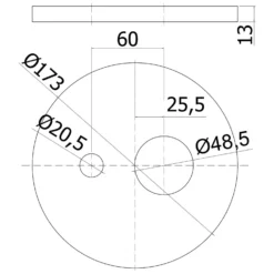 Kronenbach Lima 2.0 White Unterputz-Wannen-Brausearmatur