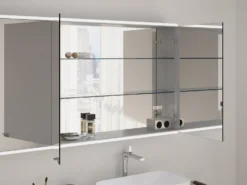 Kronenbach Cube Spiegelschrank 100 X 80 Cm Mit Umlaufender LED-Beleuchtung, Aufputz 2 Kronenbach Cube Spiegelschrank 100 X 80 Cm Mit Umlaufender LED-Beleuchtung, Aufputz -Kronenbach kronenbach spiegelschraenke cube spiegelschrank 100 x 6359641