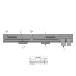Kronenbach Cube Ordnungssystem Für Spiegelschrank 120 Cm Mit 2 Drehtüren -Kronenbach kronenbach spiegelschraenke zubehoer ordnungssystem spiegelschrank cube 6214522