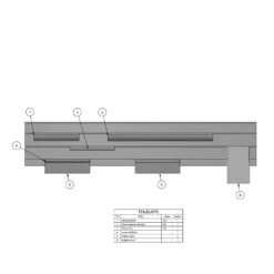 Kronenbach Cube Ordnungssystem Für Spiegelschrank 120 Cm Mit 3 Drehtüren -Kronenbach kronenbach spiegelschraenke zubehoer ordnungssystem spiegelschrank cube 6214525